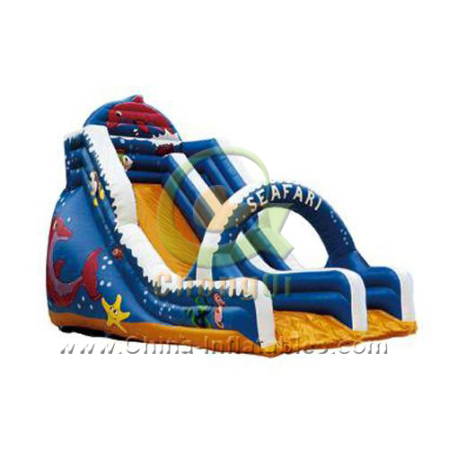 giant inflatable slide